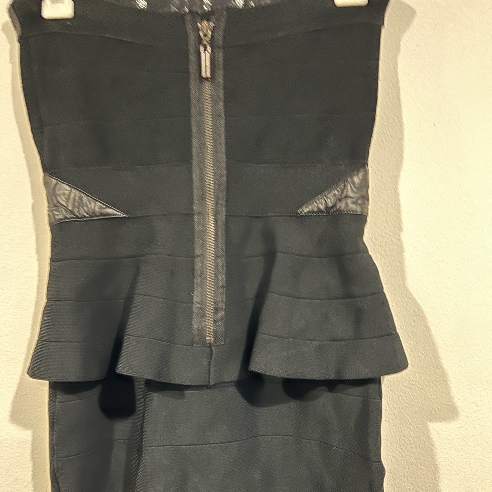 Black Bebé short Dress - Picture 2 of 4